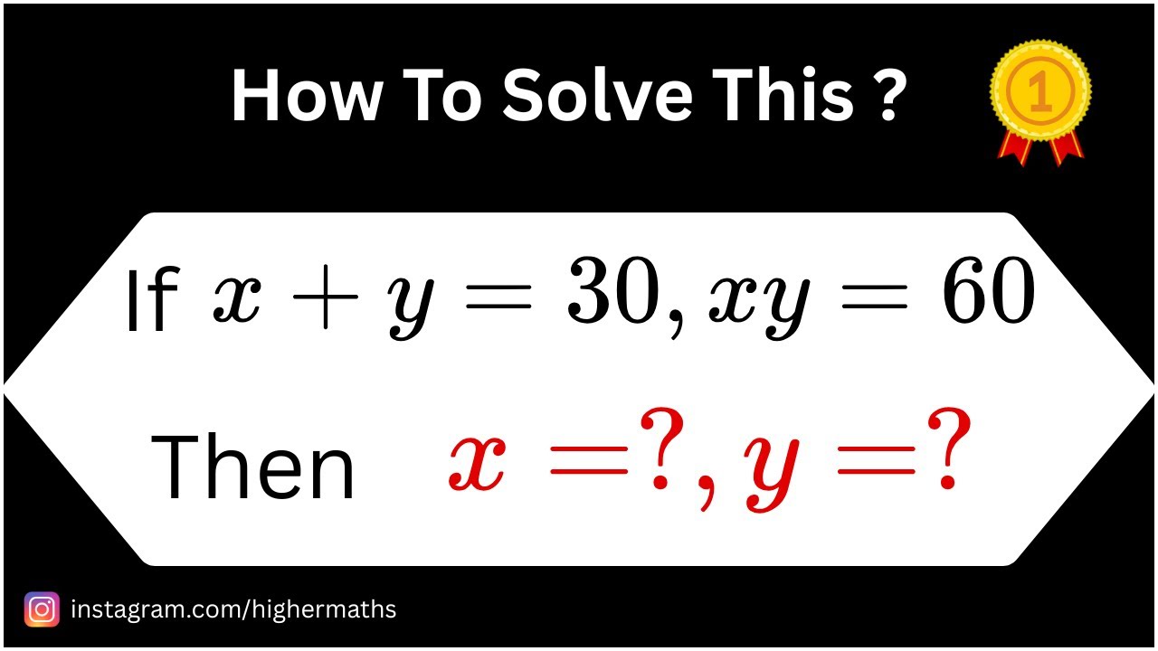 How To Solve This Viral Maths Problem FASTER!