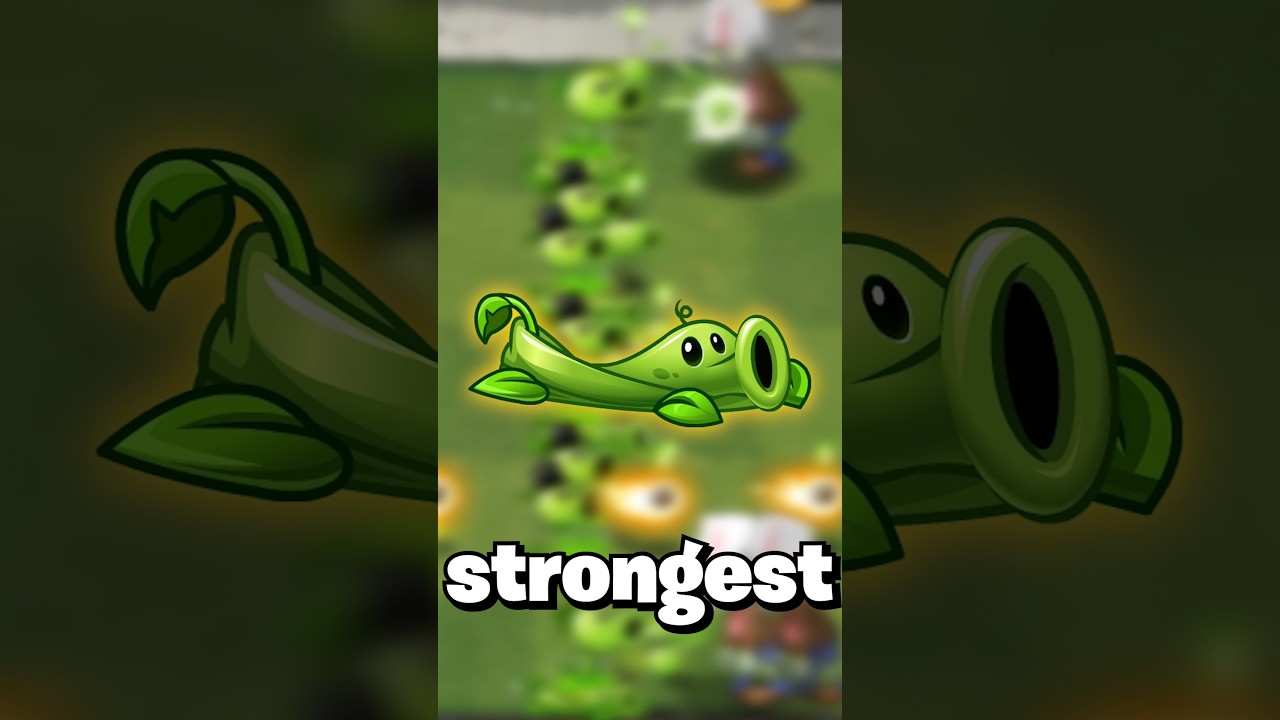 Why is Pea Vine so powerful? (PvZ2)