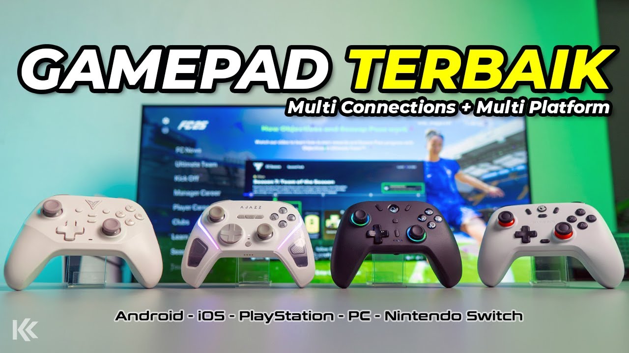 5 Rekomendasi GAMEPAD Android dan PC TERBAIK 2026 dibawah 500 RIBU!