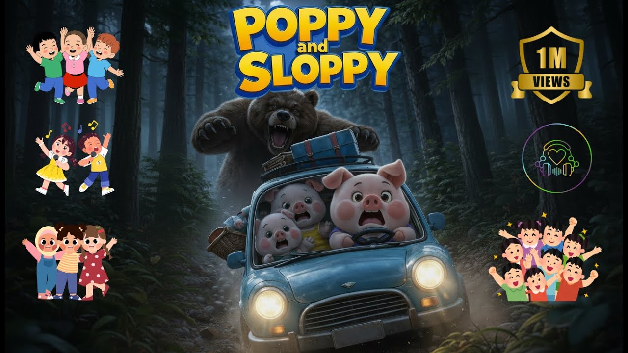 Peppa 🐖 poppy and sloppy 
