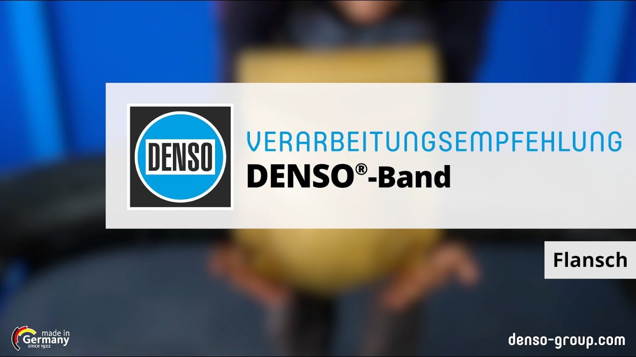 Verarbeitungsempfehlung DENSO®-Band | Flansch