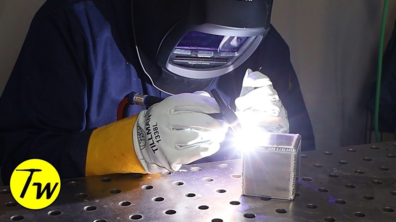 How to TIG Weld an Aluminum Cube