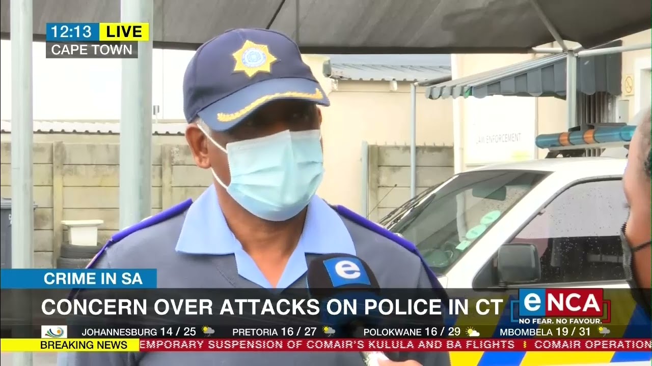 Communities in Cape Town concerned about attacks on police officials