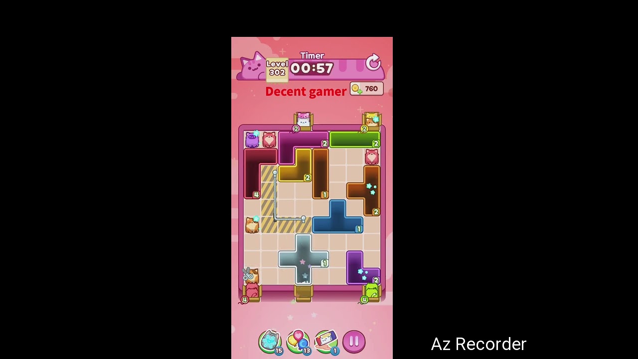 Drop the cat level 302 Walkthrough solution 