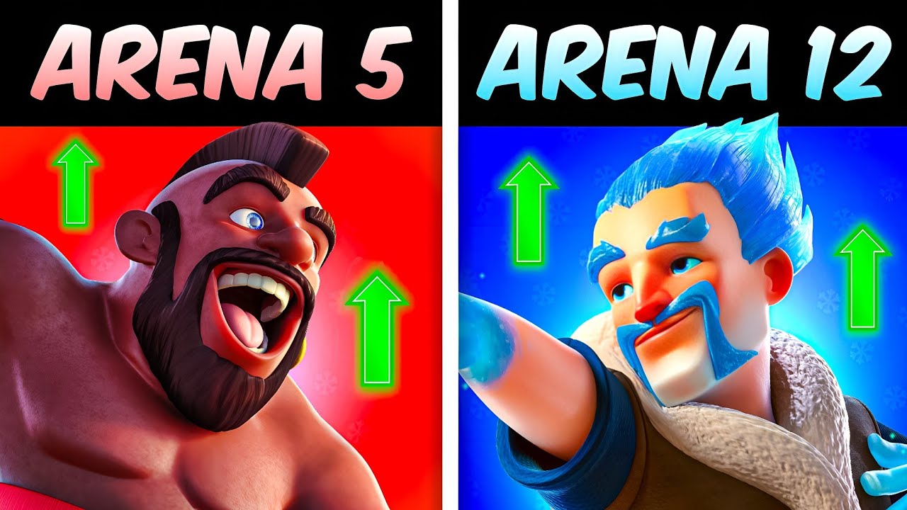 ЛУЧШАЯ КАРТА ДЛЯ АПГРЕЙДА НА КАЖДОЙ АРЕНЕ В Clash Royale