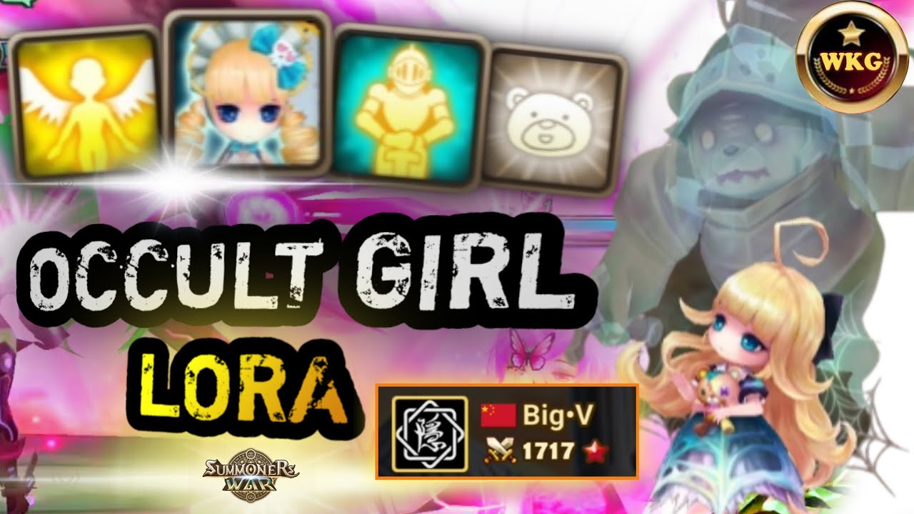 BIG V LIKE A NEW TRANSMO FOR LIGHT OCCULT GIRL IN RTA SUMMONERS WAR