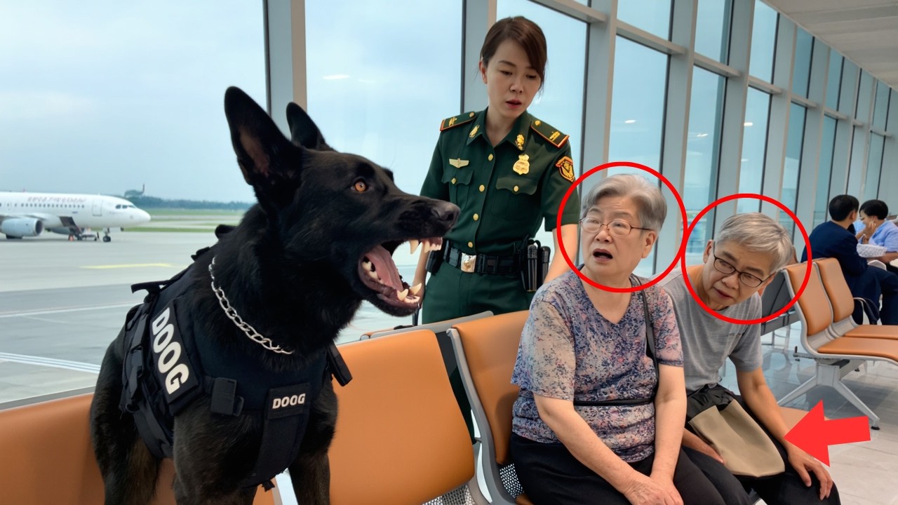 Chú Chó Nghiệp Vụ Sủa ĐIÊN CUỒNG vào 1 Cặp Vợ Chồng Tại Sân Bay   Hé Lộ Vụ Việc Chấn Động Thành phố