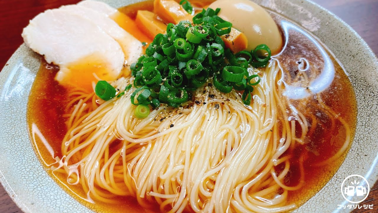【たった３分！】料理人の父直伝の『やみつき無限そうめん』がマジでラーメン屋さんより驚くほど超旨い！素麺アレンジ／ヘルシー／低糖質／鶏むね／サラダチキン／痩せる／大食い #拉麵 #라면 #Ramen