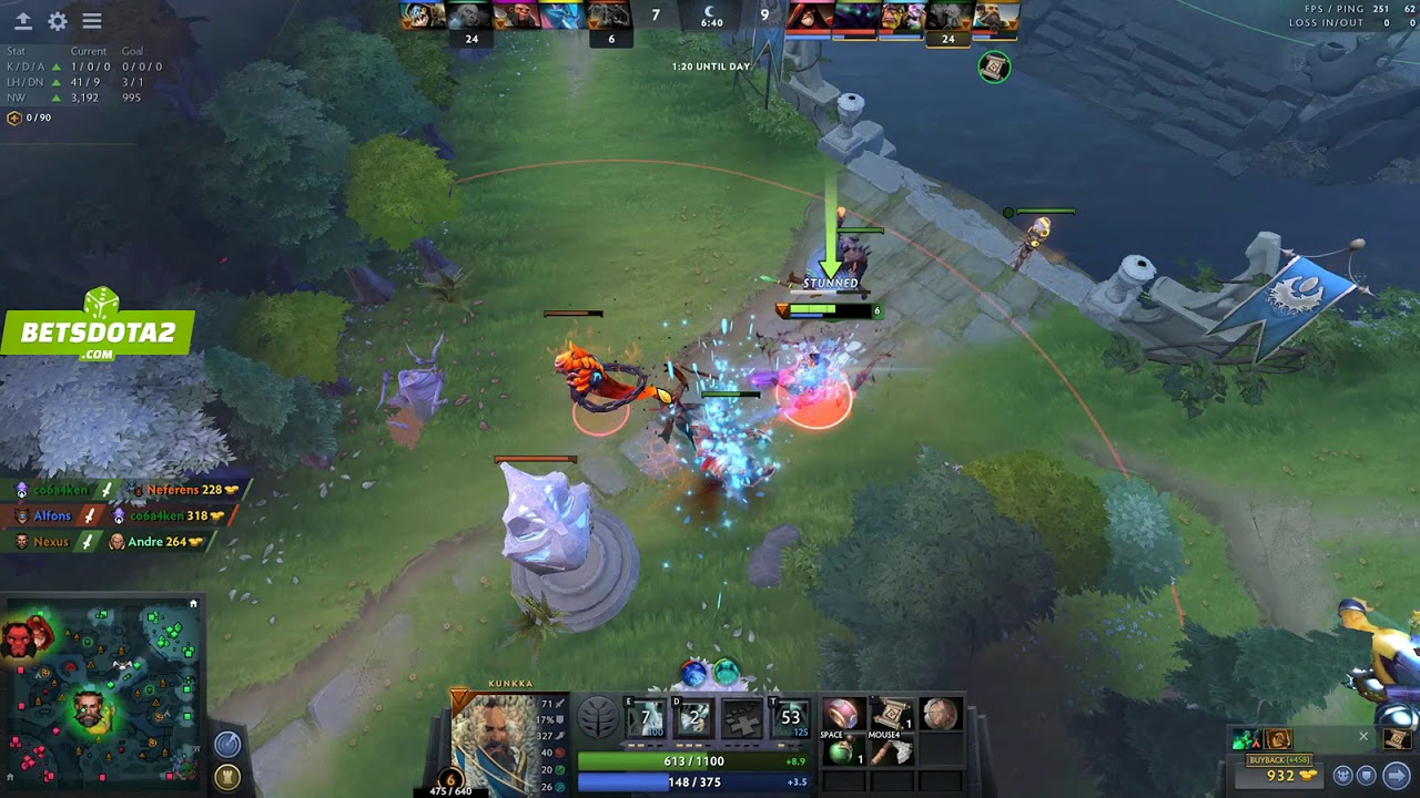 NEXUS, DREAD, SOLO & CO. ТЯЖЕЛАЯ СИТУАЦИЯ. KUNKKA(08.05.18)