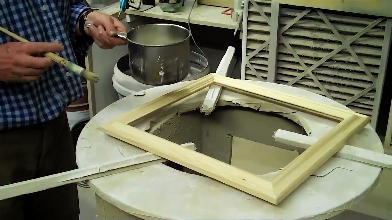Free Online Water Gilding Demo of all Techniques: Gesso; Bole; Gold Leaf; Burnishing; Toning etc