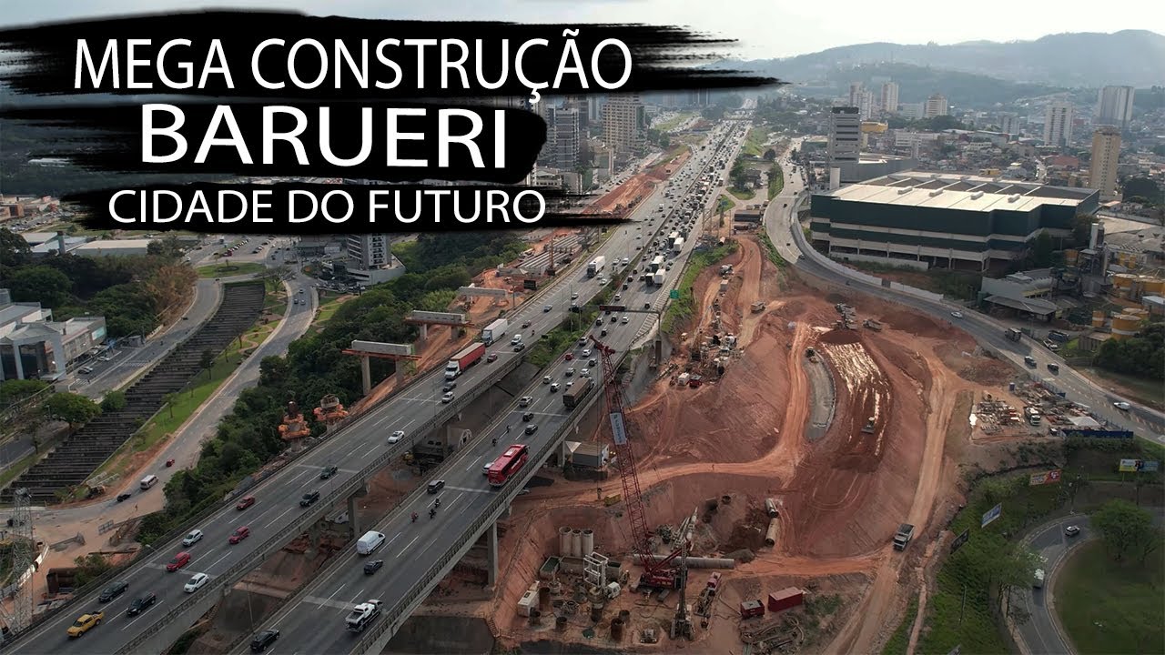 MEGA obra em BARUERI  na rodovia CASTELO BRANCO