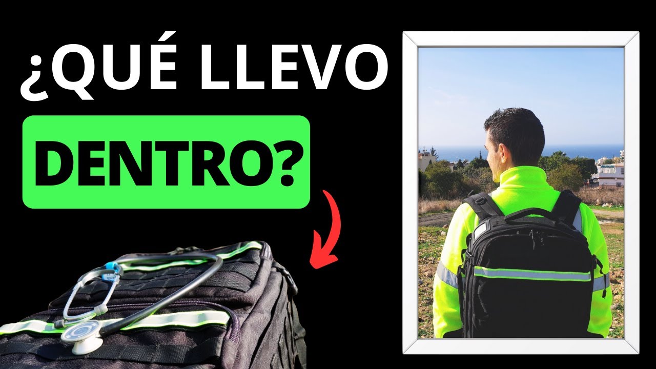 La mochila perfecta para Enfermería a domicilio