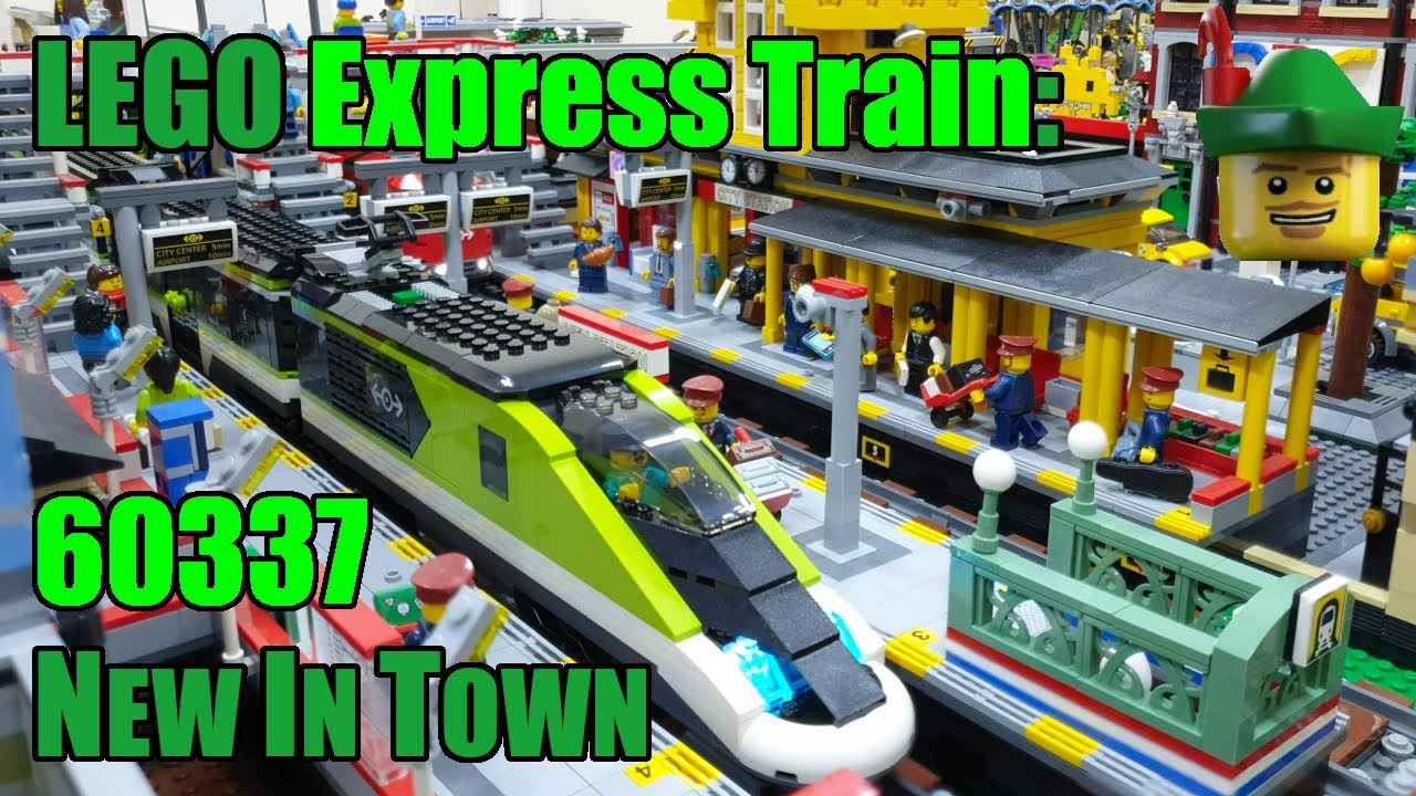 LEGO Express Passenger Train 60337 - Review & First Run 🚄🚃🚃🏹