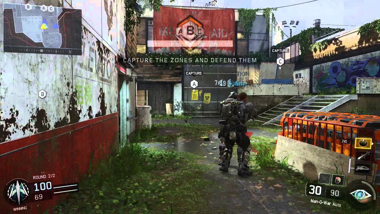 Call of Duty Black Ops 3 Vision Pulse and Raps Gameplay
