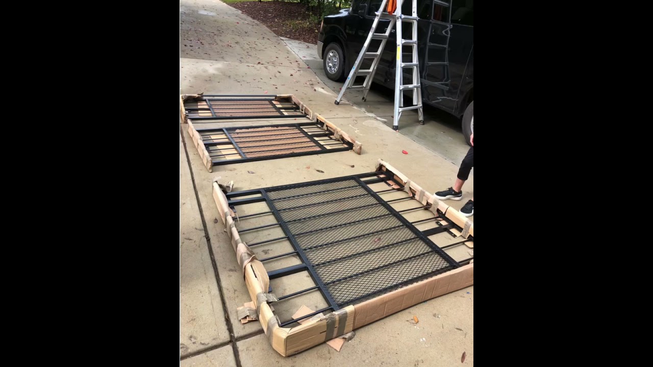 Nissan NV 3500 roof rack assembly