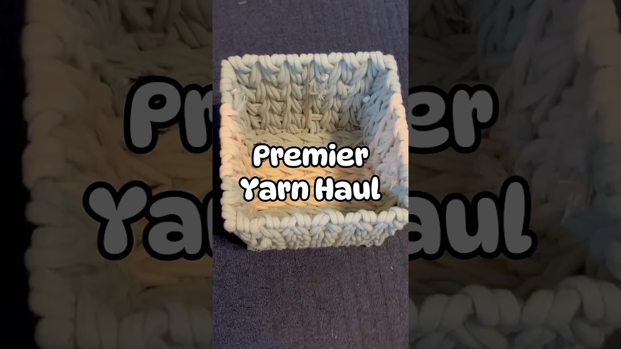 My first order from Premier Yarns 🥰 #crochet #marketprep #haul #yarn #smallbusiness