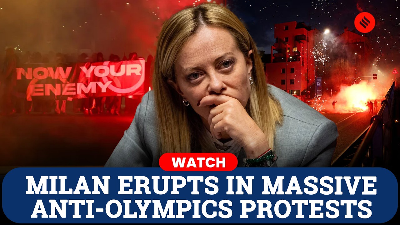 Peaceful March Turns Violent as Anti-Olympic Protest Rocks Milan