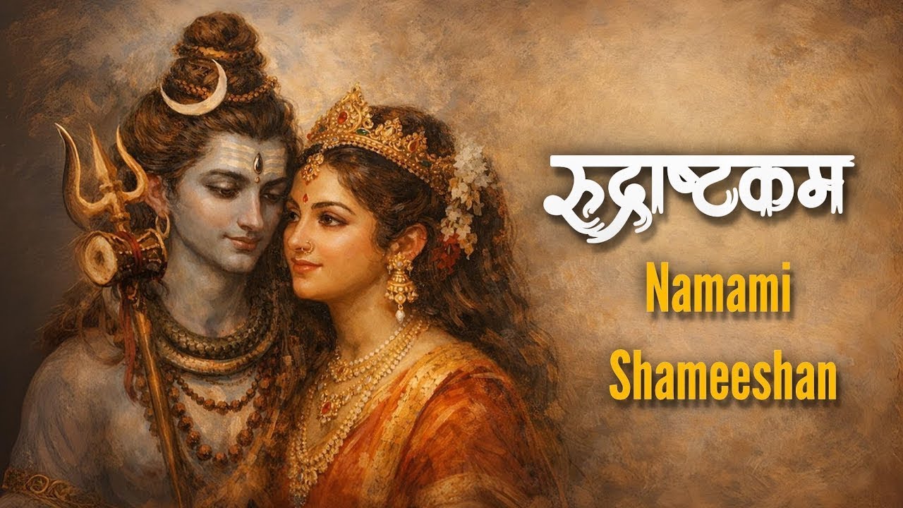 Shiv is Always With us | Rudrashtakam | Namami Shameeshan | peaceful chant | #shiv #bhajan
