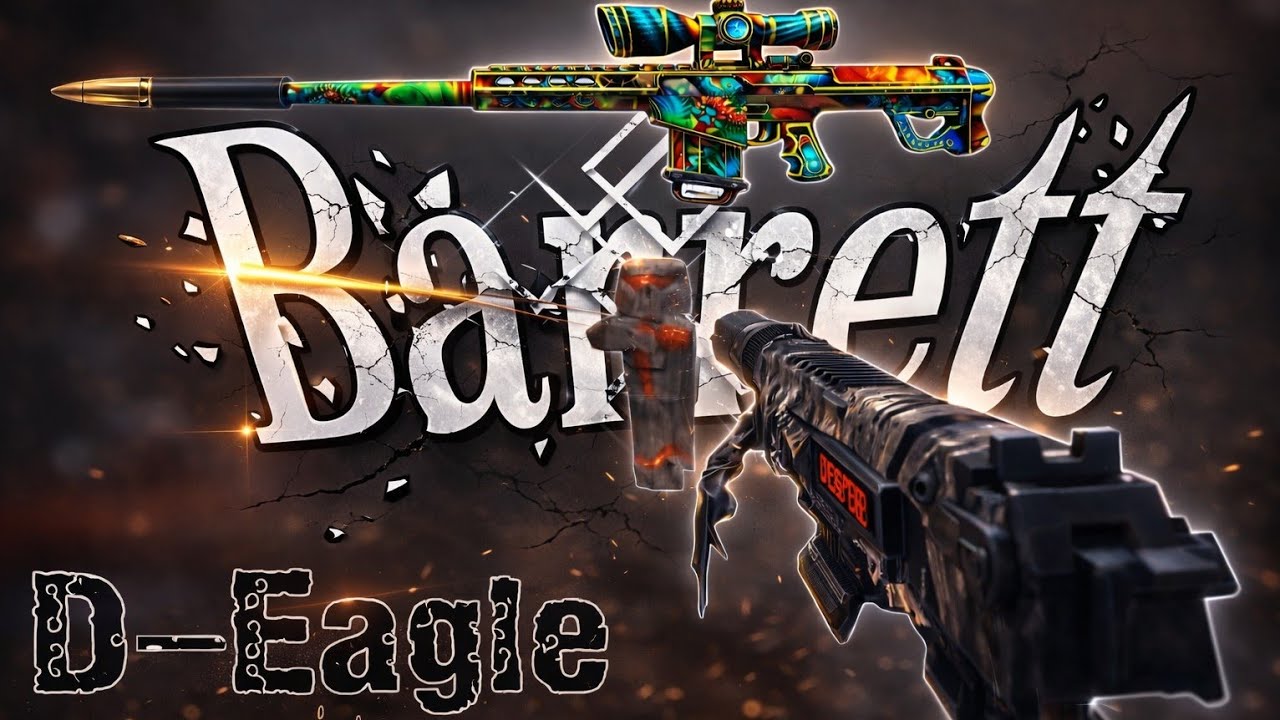 Power of destruction D-Eagle + Barrett #кубум #kuboom #newupdate 