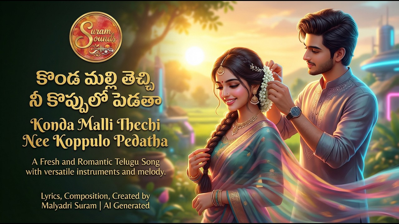 కొండ మల్లి తెచ్చి నీ కొప్పులో పెడతా - తెలుగు పాట