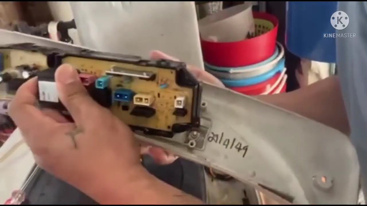 LG washing machine pc board replacement/must watch #doityourself #learning #gehracca