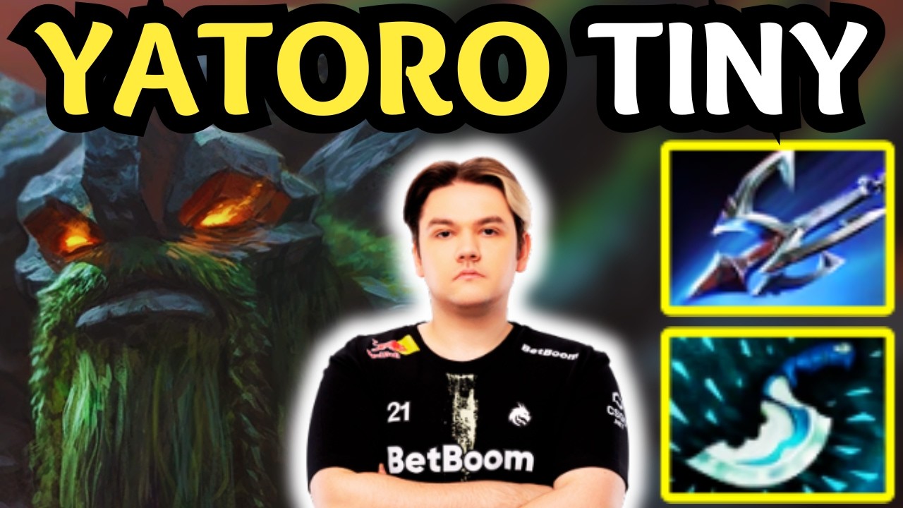 🔥 Yatoro TINY Carry &mdash; Avalanche + Toss DOMINATION 🔥 Dota 2 Gameplay