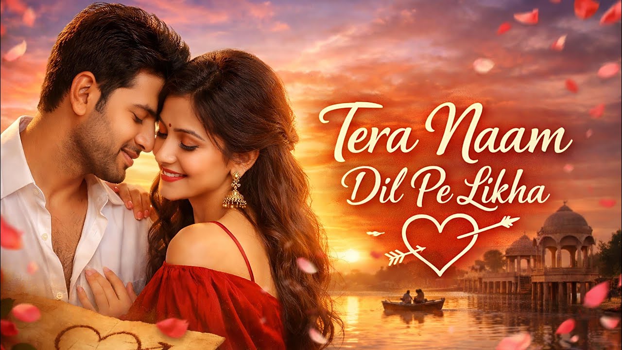 Tera Naam Dil Pe Likha 💖 | Bollywood Romantic Song | New Hindi Love Song 2026