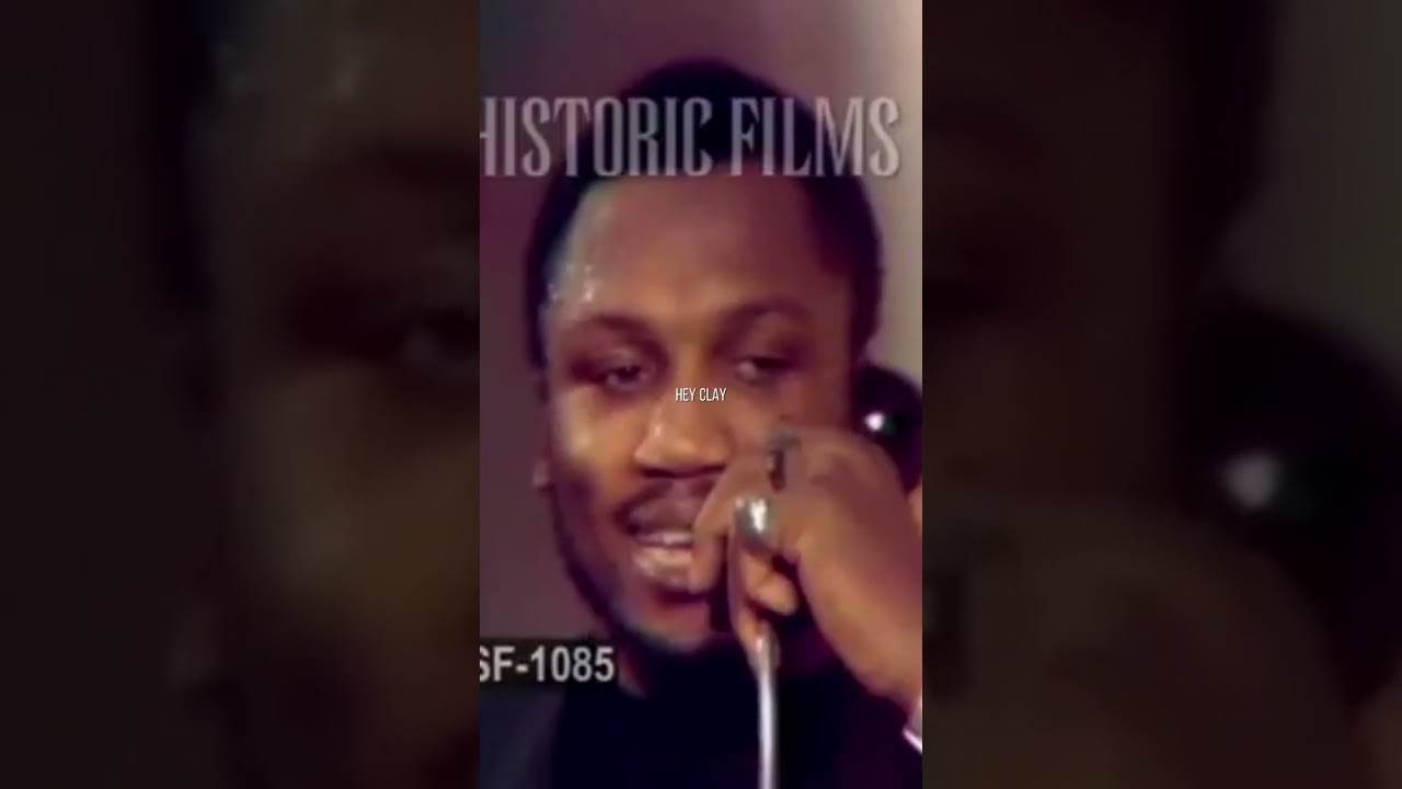 Muhammad Ali and Joe Frazier trash talk