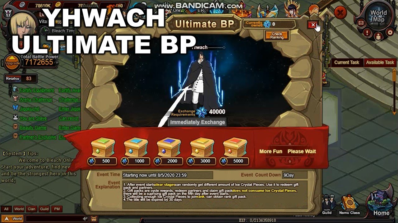 Bleach Online | Yhwach | Ultimate BP | Shinigame