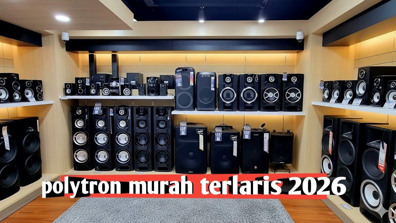 Harga speaker aktif polytron murah terlaris 2026