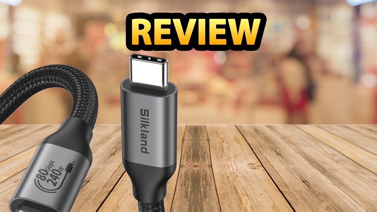 Silkland 80Gbps USB 4 Cable for Thunderbolt 5 ✅ Review