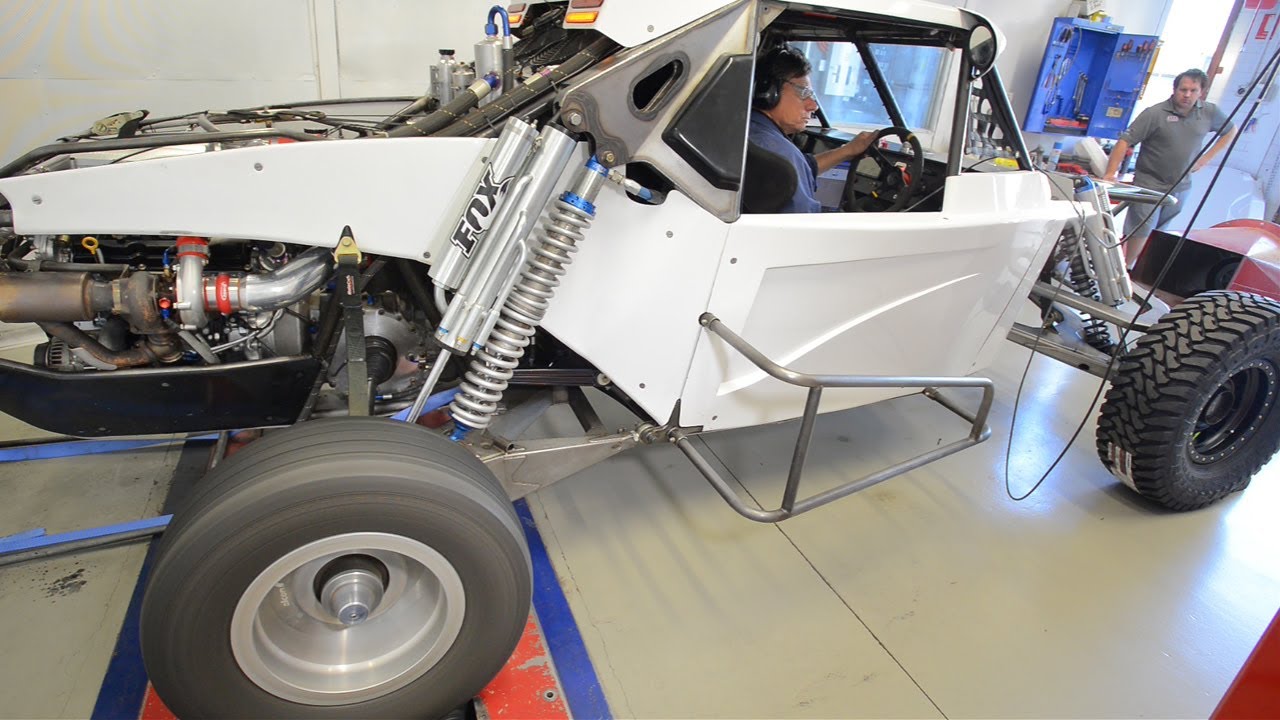 VQ35 twin turbo buggy dyno ~ JPC