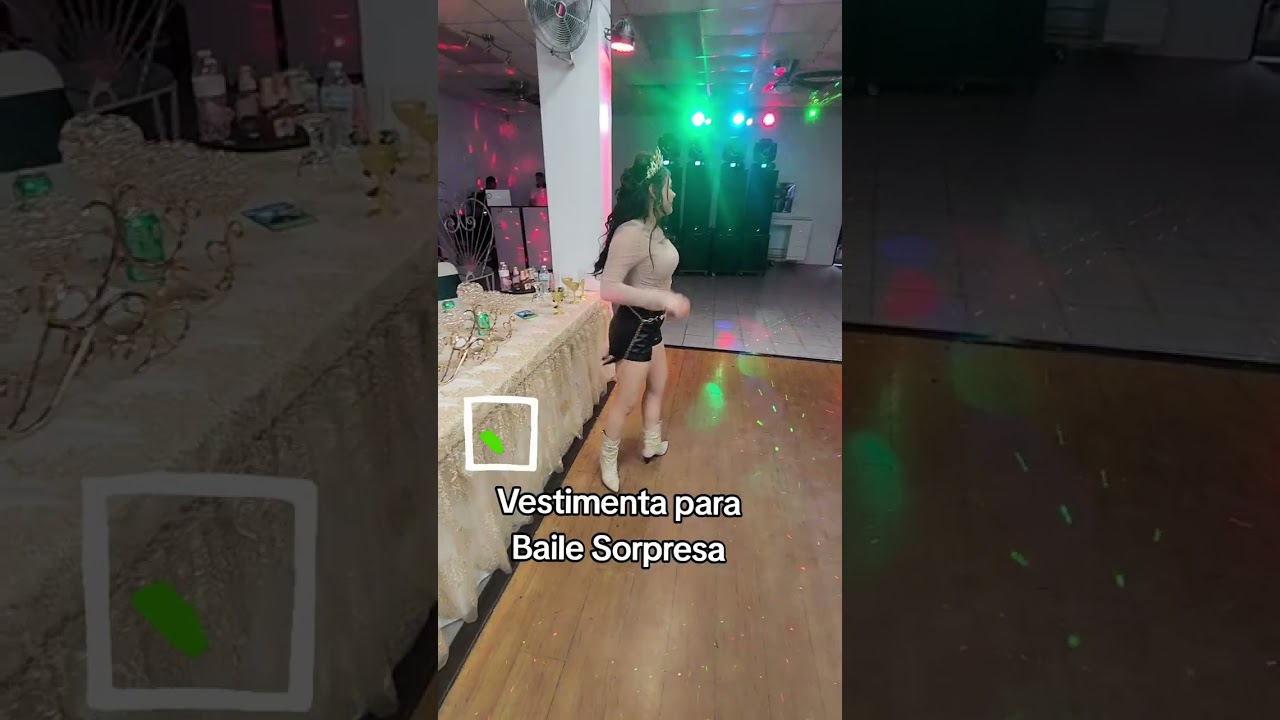 VESTIMENTA DE TU BAILE SORPRESA EN QUINCEA&Ntilde;ERAS
