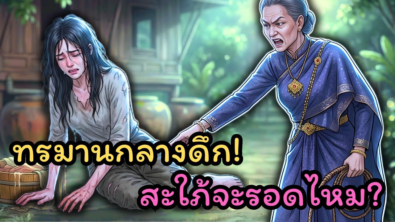 แม่ผัวใจร้ายบังคับสะใภ้ทำงานหนักคืนหนาว สุดท้ายจบด้วยความสุข!