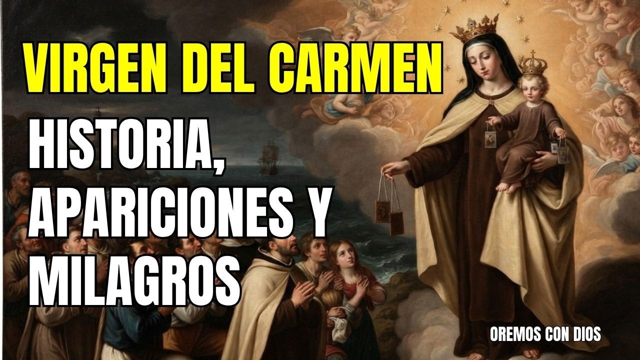 EL PODER DEL ESCAPULARIO | DESCUBRE COMO NACI&Oacute; LA DEVOCI&Oacute;N A LA VIRGEN DEL CARMEN