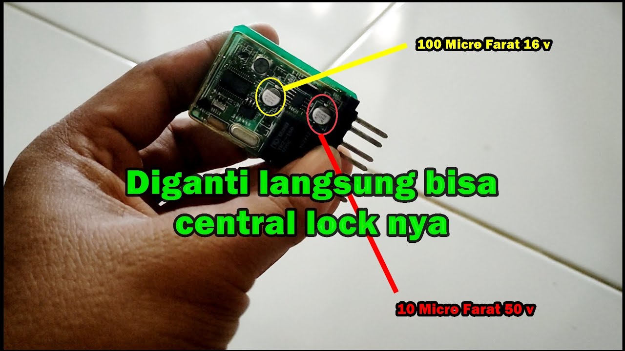 Central lock di Suzuki APV tidak berfungsi