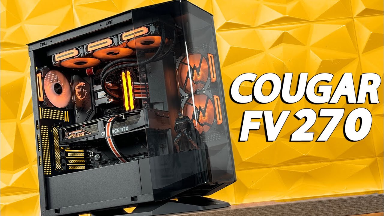 COUGAR FV270 - Easy Build Process & Cool Floating Design!