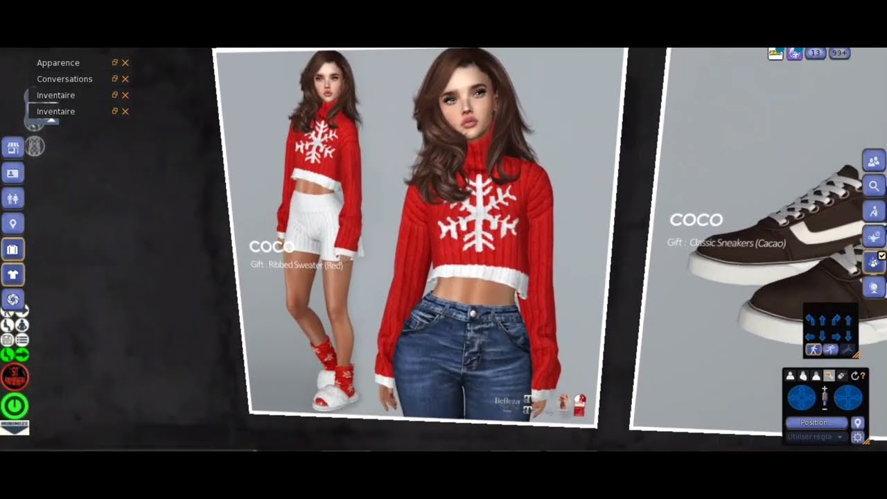 My December Gifts Hunting in Second life ( Lelutka,Shop & Hop,Christmas Advent calendars,Events...)