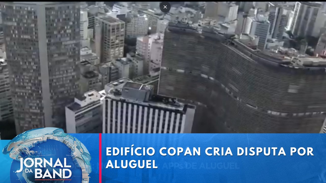 Edifício Copan vira cenário de disputa por causa de aluguéis; entenda | Jornal da Band