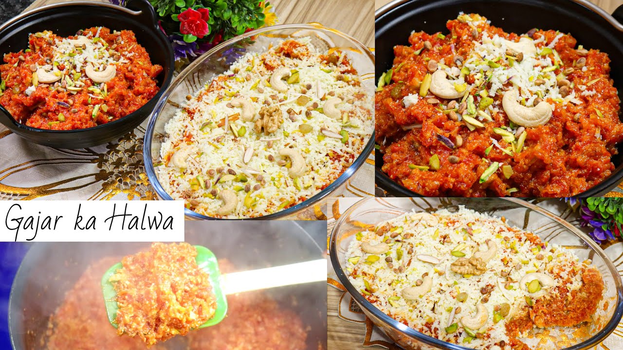 Halwai Style Gajar ka Halwa |  20 Min me Banaye Sabse Asaan Tarike se Danedar Gajar ka Halwa.