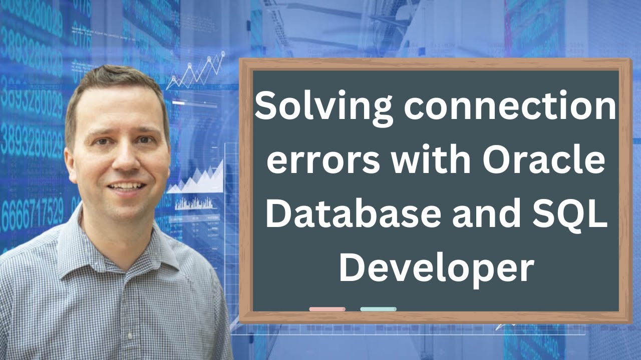Устранение ошибок подключения с помощью Oracle Database и SQL Developer