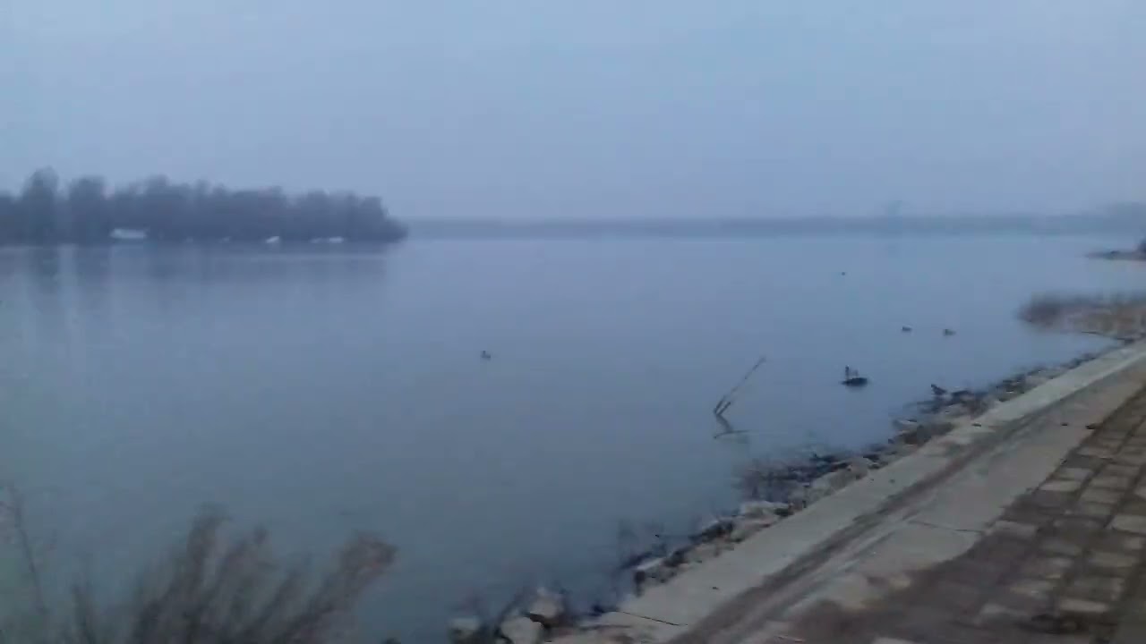 a walk by the river in Belgrade and disco rafts