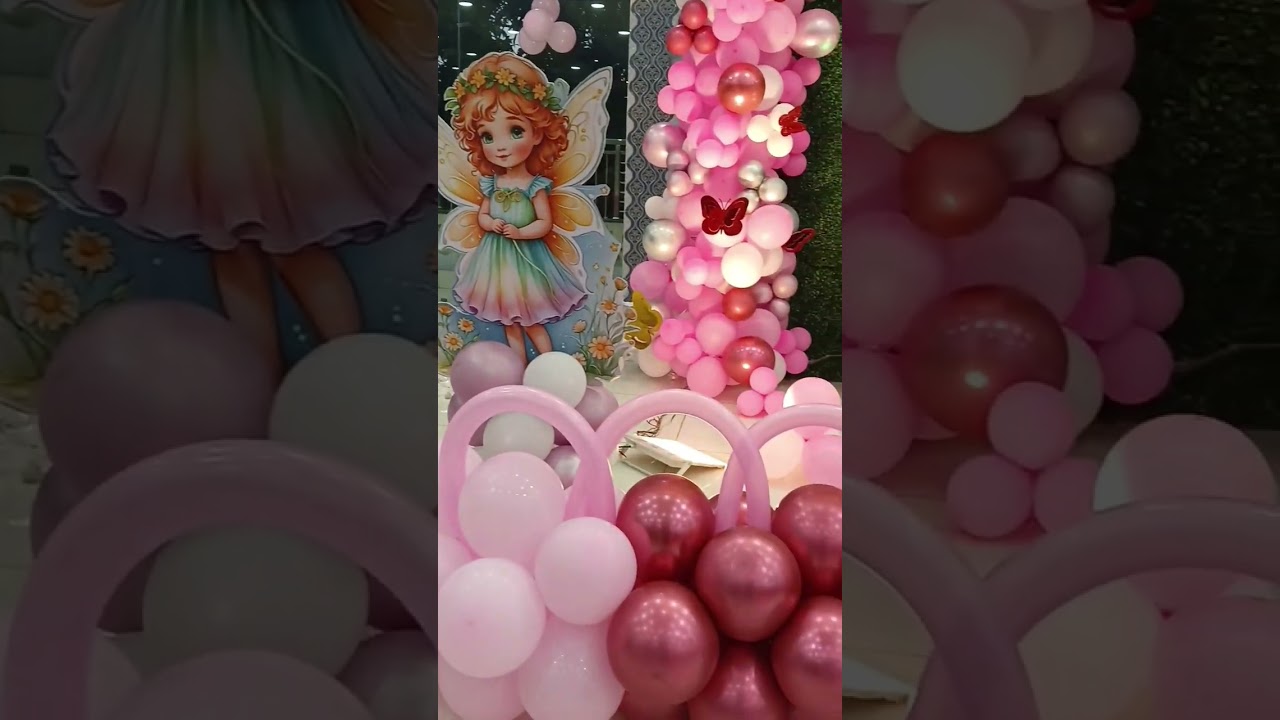 birthday party balloon decoration 