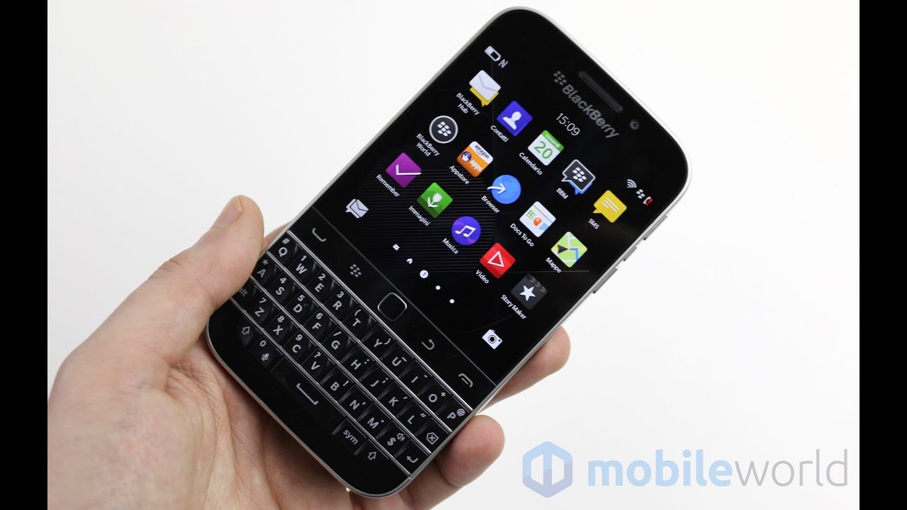 Blackberry Classic, unboxing in italiano