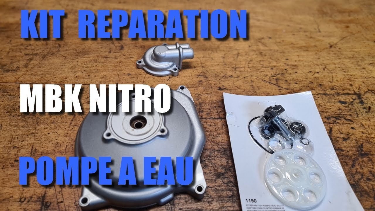 MBK NITRO - Tuto Kit de réparation pompe à eau