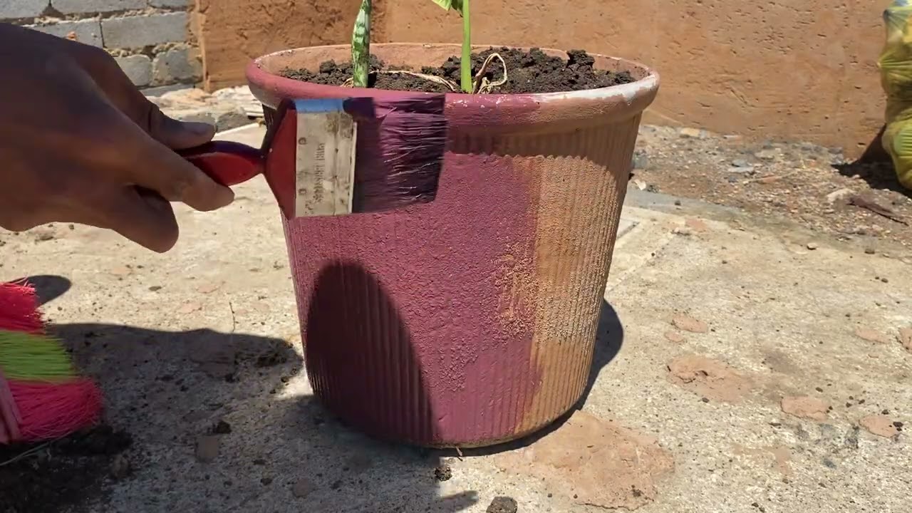 Old pot restoration