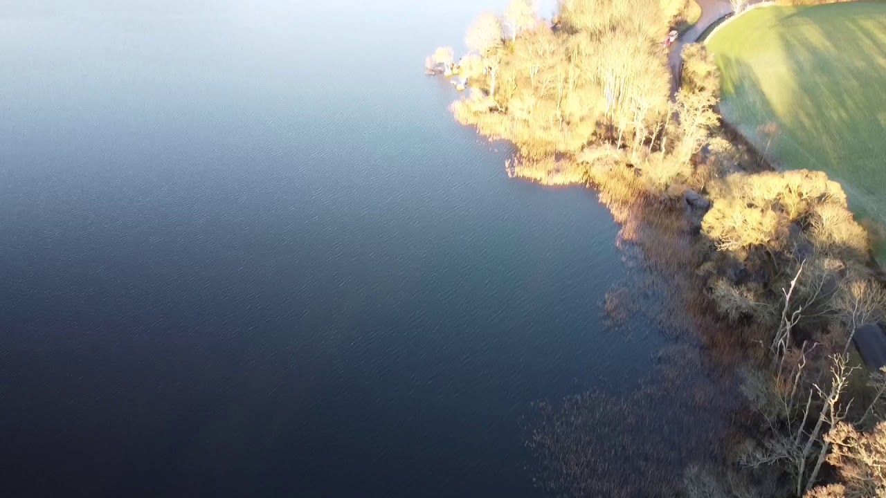 Loch Clunie Blairgowrie by air