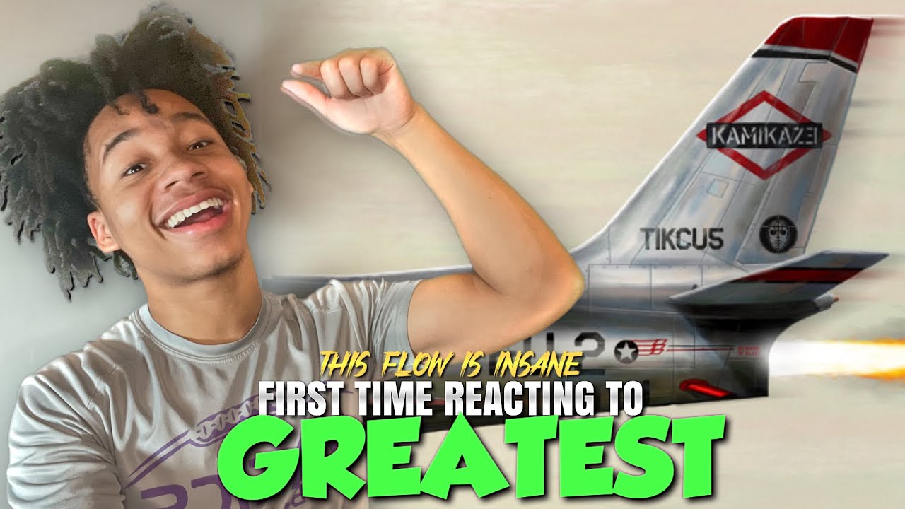 HE WAS GOING CRAZY ON THIS TRACK!!! EMINEM - GREATEST(REACTION)