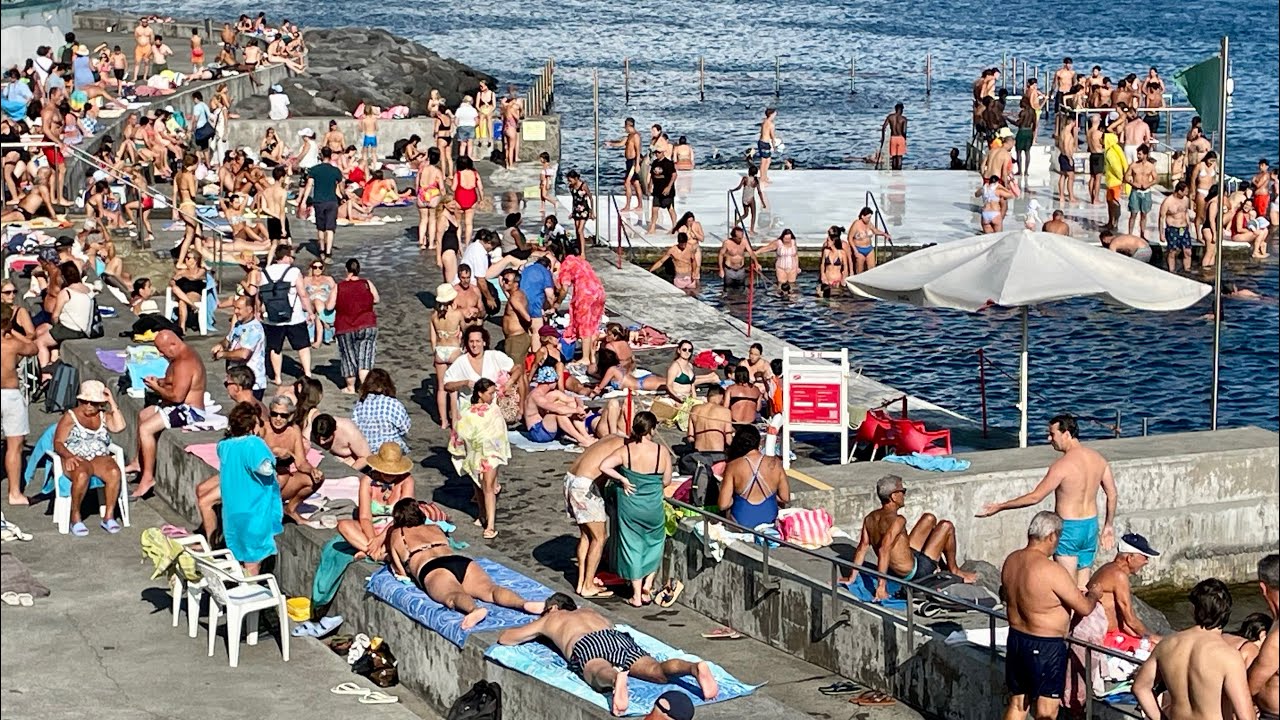 LIVE: Ponta Delgada 10 hours live from the city center, Sao Miguel Azores Portugal 🇵🇹 - 17.07.2025