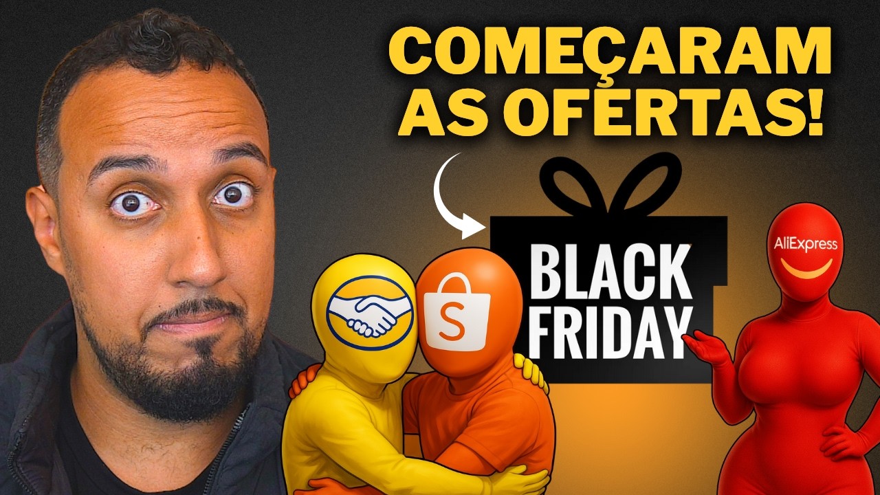 A BLACK FRIDAY COMEÇOU E VOCÊ NÃO PERCEBEU! CUPONS E PROMOÇÕES FORTES QUE ESTÃO ROLANDO AGORA ...